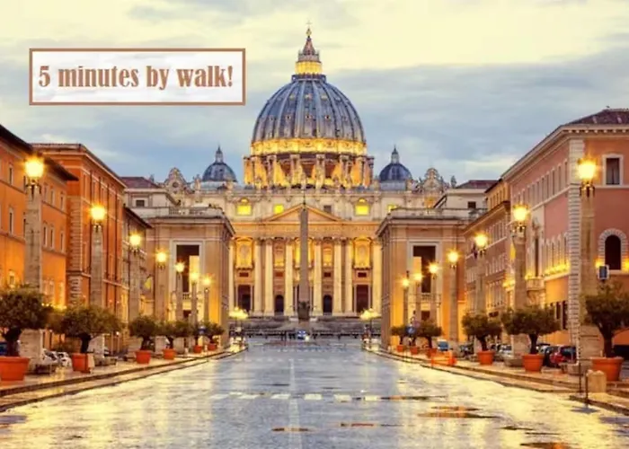 Lovely 5 Min Walk To Saint Peter Basilica Appartement
